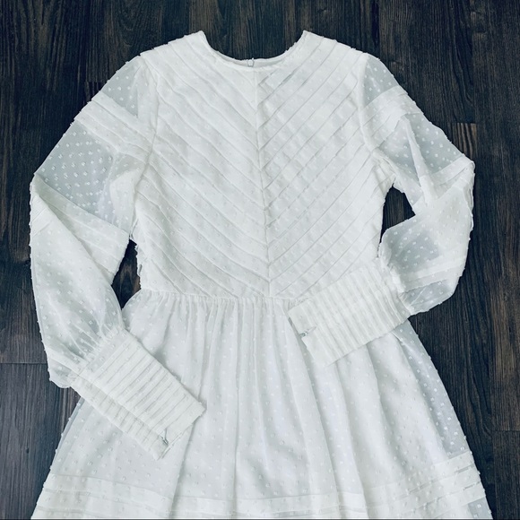 O.P.T White Vintage Inspired Victorian Dress - Picture 12 of 13